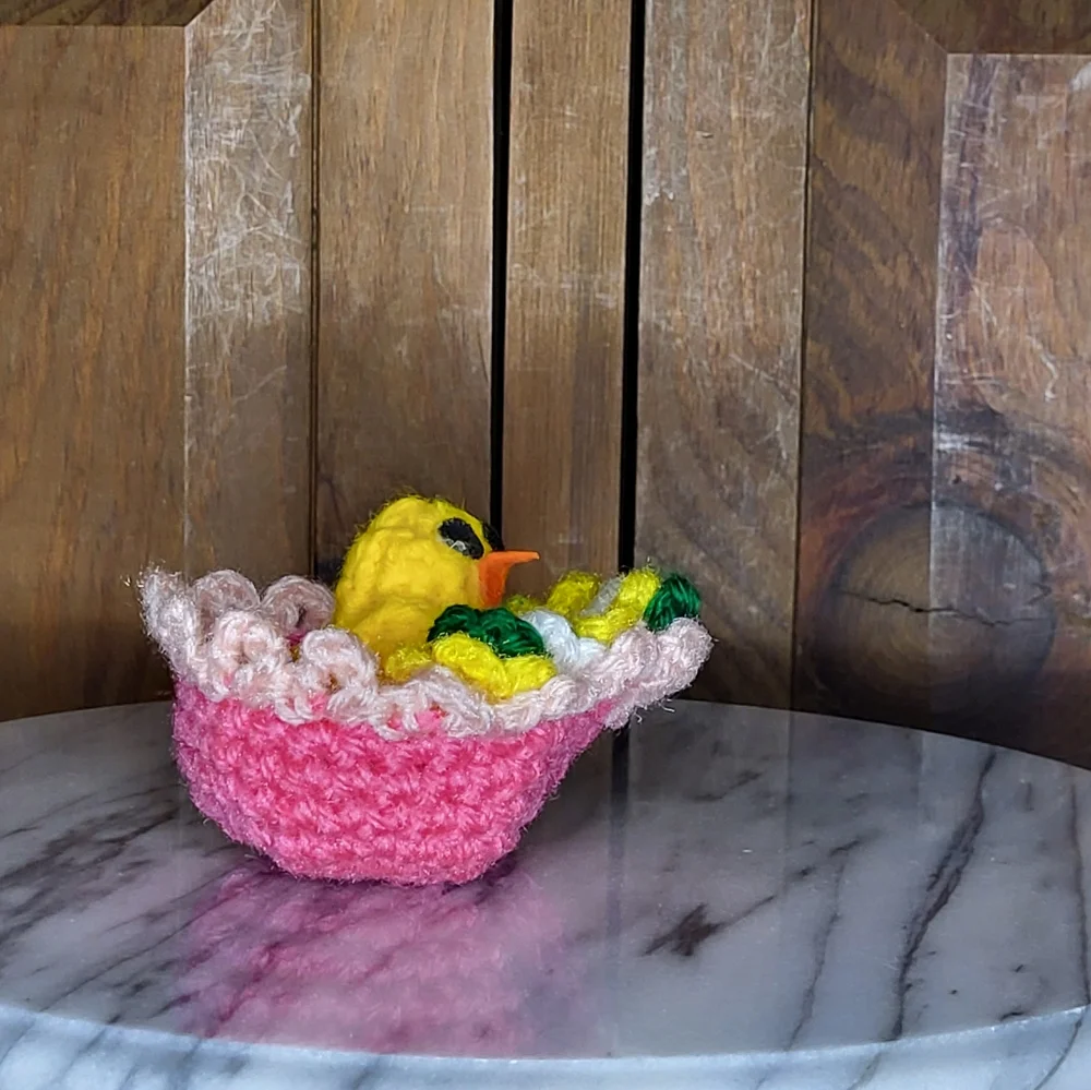 Crocheted Chick - Picture 11 of 13